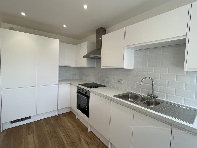 2 bed bungalow refurbished kitchen area